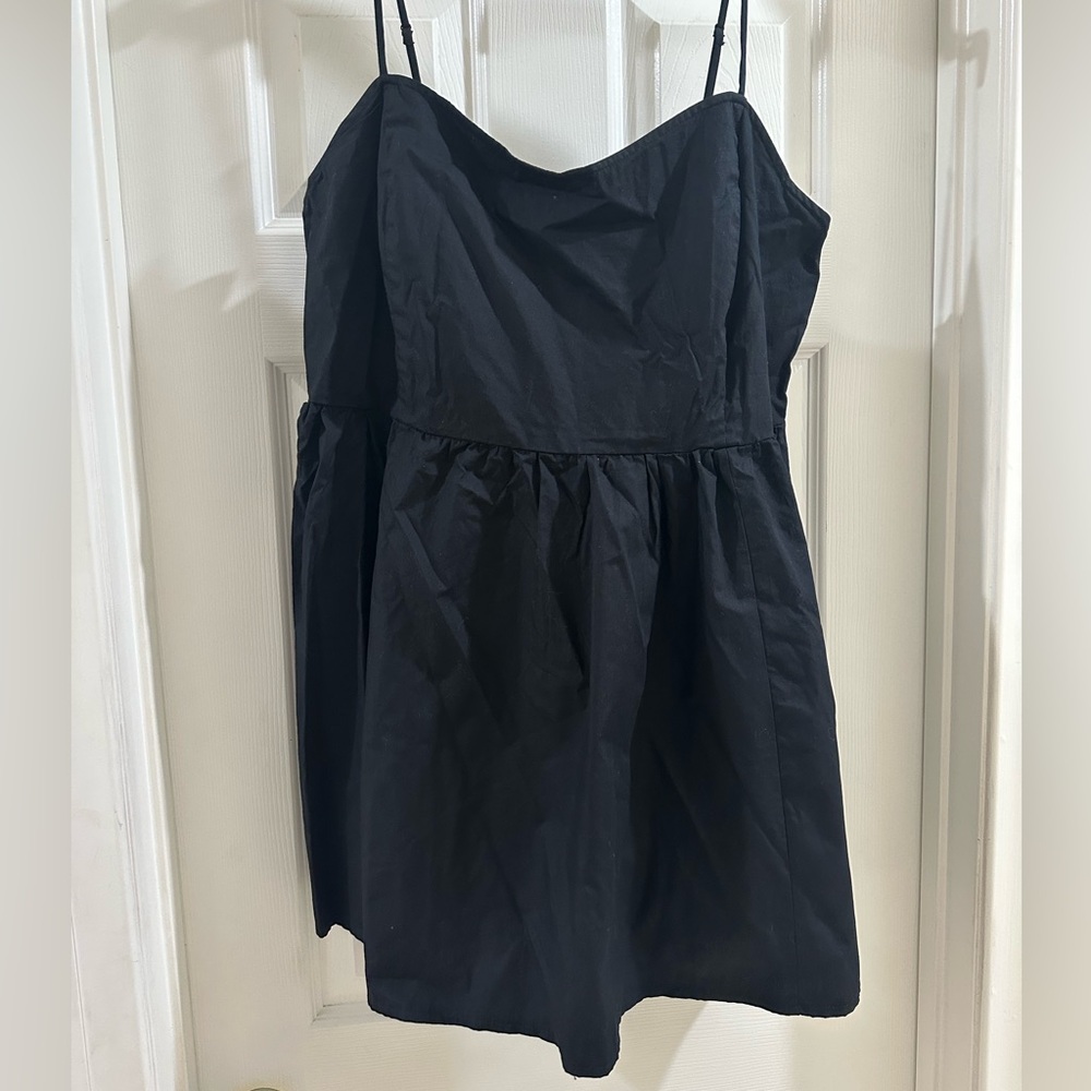 H&M black mini dress